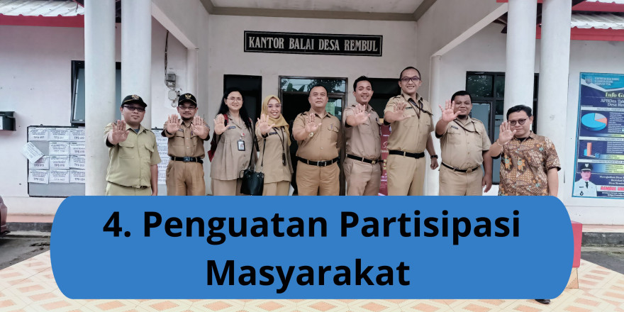 PENGUATAN PARTISIPASI MASYARAKAT
