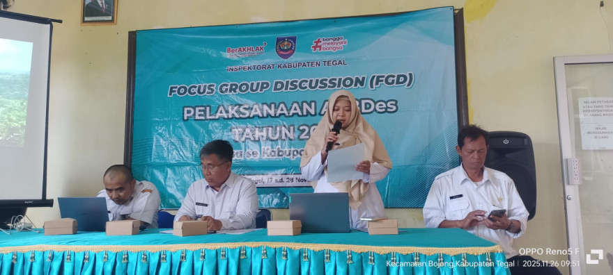 Focus Group  Discussion (FGD) pelaksanaan APB Desa Tahun 2025