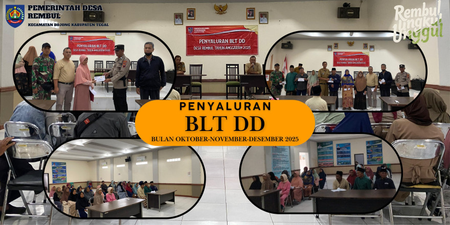 Pendistribusian BLT DD bulan Oktober-November-Desember Tahun Anggaran 2025